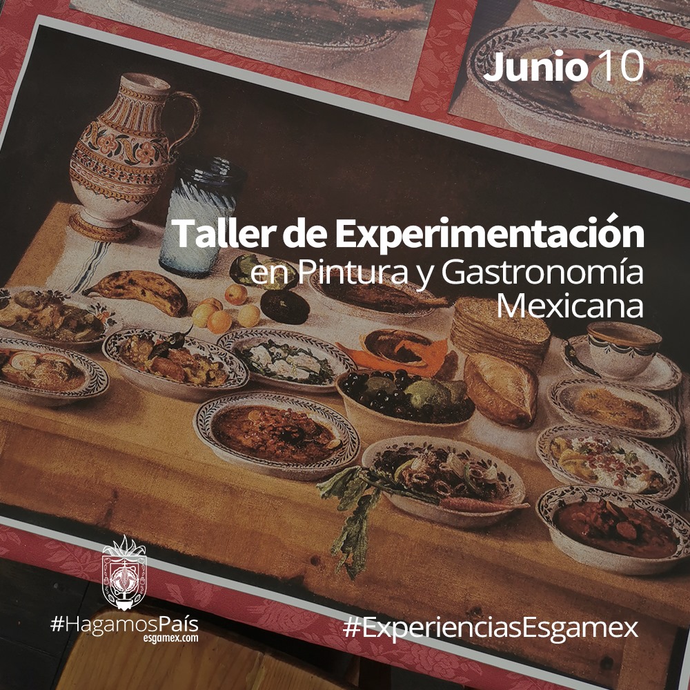 esgamex's tweet photo. #taller Experimentación en pintura y gastronomía mexicanas. Acercamiento al patrimonio artístico que integra y enriquece la historia de la Gastronomía Mexicana https://t.co/ASm7rTooMx

** 3 sesiones
Inicio: 10 junio/ 6 a 10pm.
📲 WhatsApp y pide informes:
https://t.co/jHP4Zb75lq https://t.co/dAeKdJIvxa