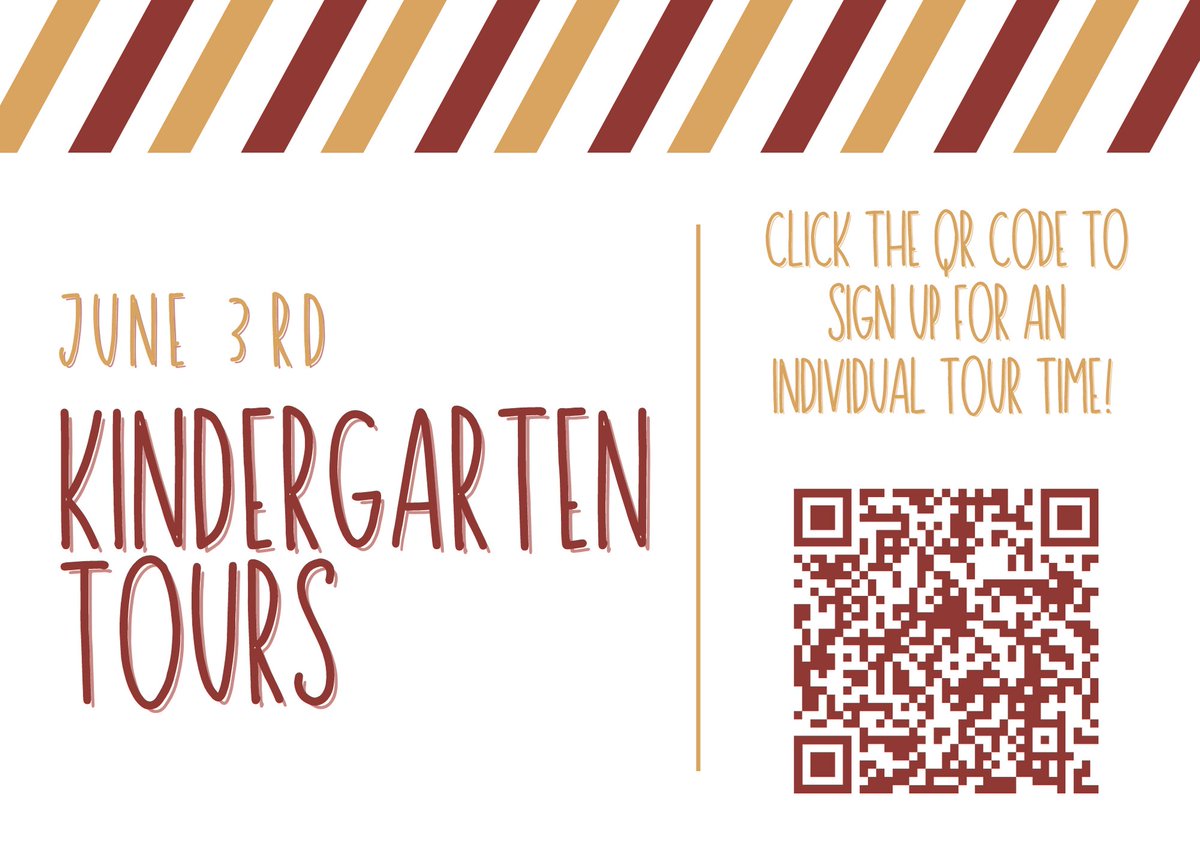 ***Attention Incoming Kindergarteners***
If you have registered for kindergarten for the 2021-2022 school year, you have the option to sign up for a brief campus visit. 

#CopperCreekCowboys