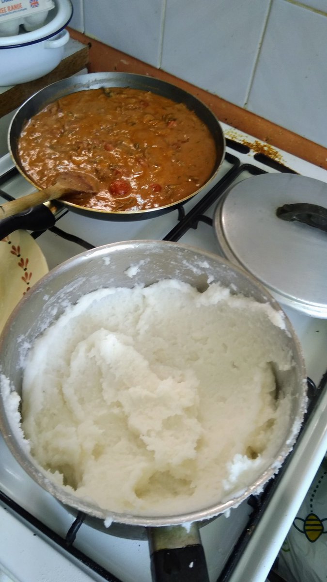 zimbaboy's tweet photo. Today I cooked #matemba #kapenta #silverfish with peanut sauce and #posho #sadza #nshima https://t.co/KuSmeEI3EO