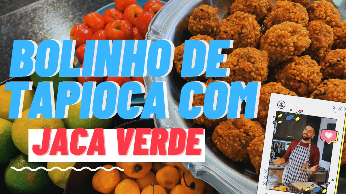 climaxbra's tweet photo. Faça essa receita e receba elogios do crush:
Bolinho de tapioca com JACA VERDE!
#Partiu surpreender e arrasar na cozinha?!
Assista em: https://t.co/bf3hj9poFt
#CarneDeJaca #Tapioca #ChefCris #Receita #Culinaria #Agenda2030 #MudarOJogo #NaoDeixeNinguemParaTras @gtAgenda2030 https://t.co/0qX55zxB4k