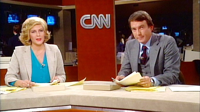 TammiMinoski's tweet photo. #OTD 1980: #TedTunrer launched #CableNewsNetwork, the world's first 24-hour television news network. The lead story was the attempted assassination of civil rights leader Vernon Jordan.
https://t.co/FQcCdkQqGE #24hournewscycle #Cable #CNN https://t.co/KrP6mp30XD