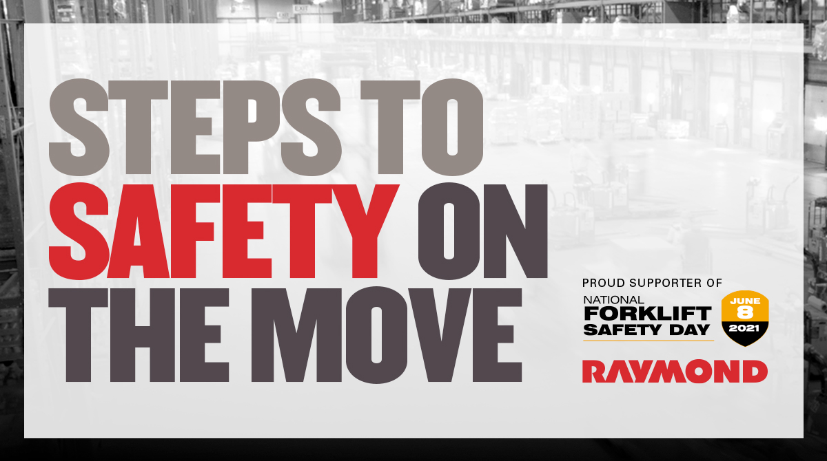 Join us in celebrating National Forklift Safety Day with  Raymond’s President &amp; CEO, Mike Field. Register for this special virtual event today and get a front row seat to the latest intralogistics solutions and innovative training technologies. bit.ly/3ccjCgp