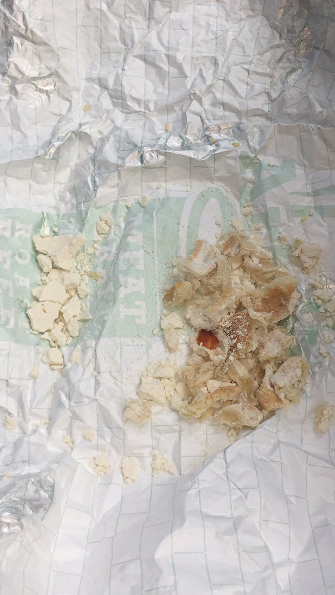 rloubutler's tweet photo. @Arbys Dear Arby's I love your roast beef sandwiches but today was a disappointment.  My bottom bun was caked with flour. I had to take off most of my bottom bun to eat it.  Just wanted to make you aware- still my favorite! https://t.co/Xbm3Vy5ysh