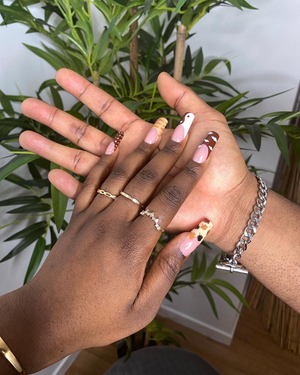 The nails for me 🤎 ✨clawsbyk__ sur instagram ✨