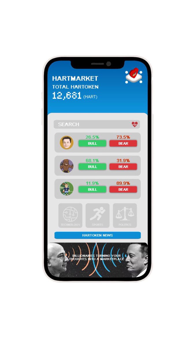 HARToken's tweet photo. We are working hard to create a unique wagering experience for our users. Here’s our initial aesthetic. Overhaul &amp; beta testing coming soon! What do y’all think? https://t.co/7Xy3tG1lPX