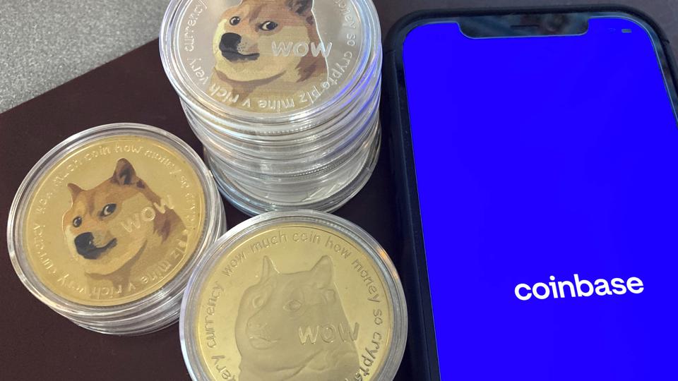 Forbes's tweet photo. Dogecoin Listed On Coinbase Pro In Latest Boost For ‘Joke’ Crypto https://t.co/CWFMFZX297 https://t.co/KUP0jpNXHg