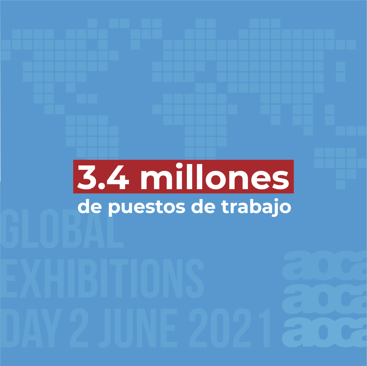 El impacto de las exposiciones es global y Argentina ocupa un lugar de liderazgo en este sector

#GED2021
#SomosLaIndustria #AOCAArgentina

Fuente: <a href="/UFILive/">UFI</a>