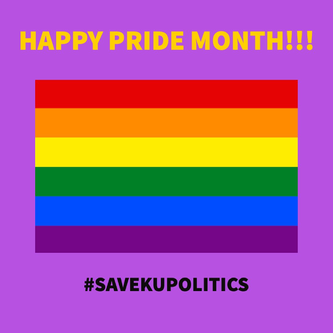 HAPPY PRIDE MONTH! 🏳️‍🌈#savekupolitics