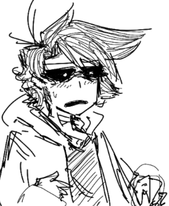 old followers prolly gonna think this is really cursed but here's Gazoo showing some emotion for once