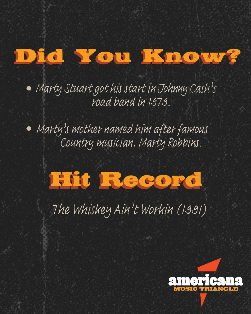 AMTriangle's tweet image. @martystuarthq born in Philadelphia, Mississippi was gifted his first guitar at the age of three. He recalls the influential moment when iconic bluegrass musician, Bill Monroe gave him a mandolin pick. 

Read more here: ow.ly/bnJE50F0m3P

@visitms 
#amtriangle
