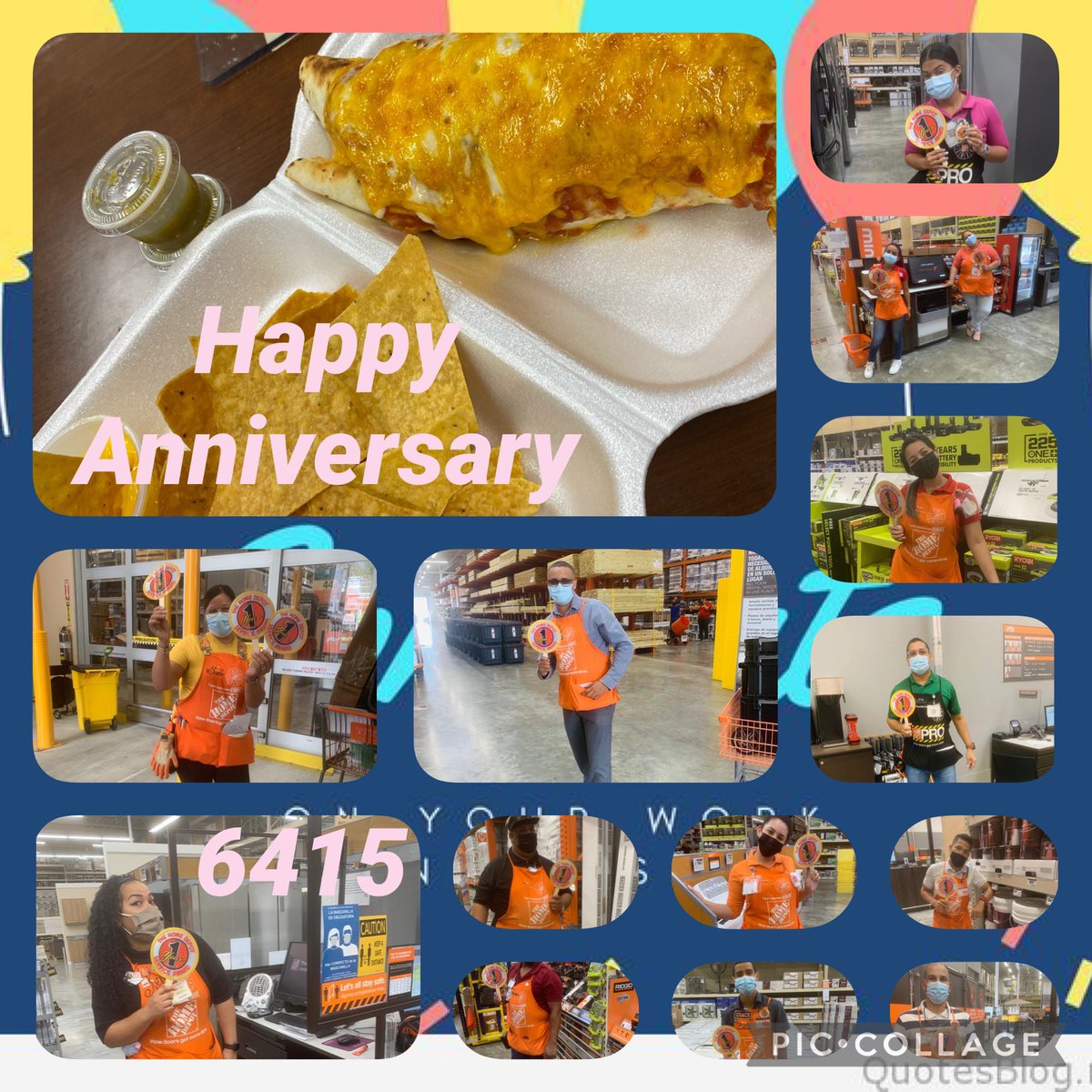 Happy Anniversary to our store! Humacao PR! One year since we open for our customer! It’s time to celebrate with our associate! Thank you for this year full of happiness! #thd6415