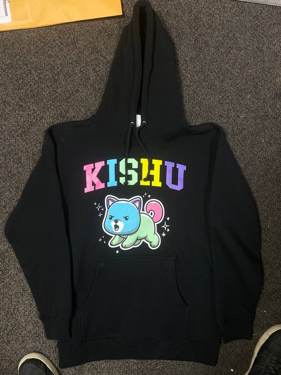 InuKishu's tweet photo. Here's a first look at a sample of $KISHU sWAG! Store is launching soon 🔥

#KISHUARMY #WOOFWOOF https://t.co/i69nAhFDjQ