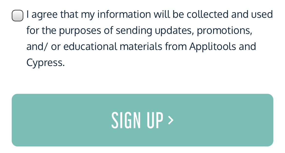 randomsync's tweet photo. @Cypress_io @Applitools As much as I’d like to attend, why are we required to create an account and accept the use of personal info for promotions? At least provide the option to opt out. @Cypress_io @Applitools https://t.co/KxJyViEmMN