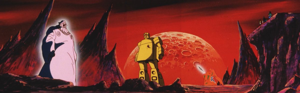 Goge6_'s tweet image. Gold Lightan #49, directed by Ishiyama Takaaki is one of the most gorgeous and surreal episodes in the whole show. Almost every single shot looks like high-quality art that would be a perfect cover illustration for a music album or a sci-fi novel.