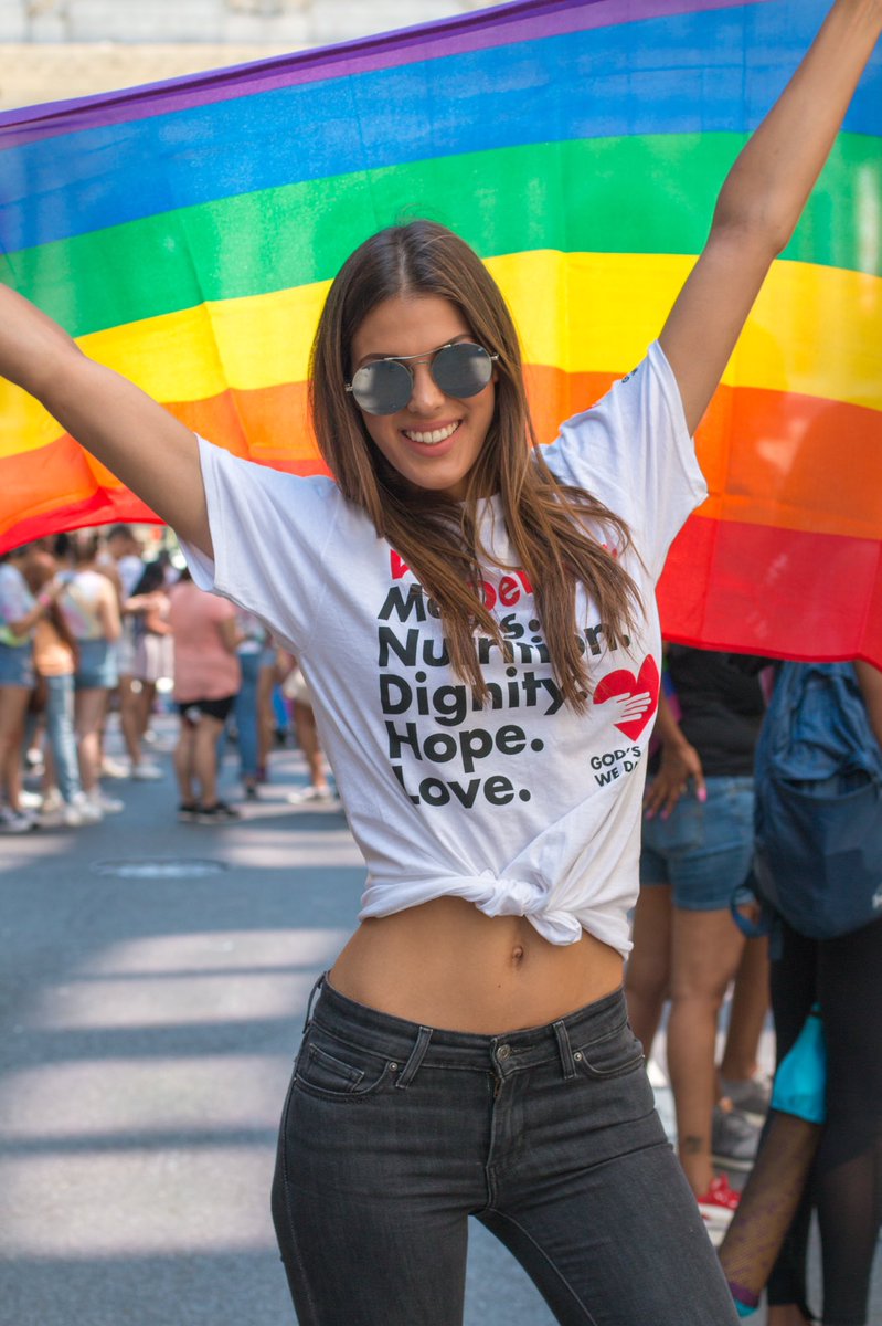 MissUniverse's tweet photo. Happy #pride! https://t.co/iV6bMFTOc5