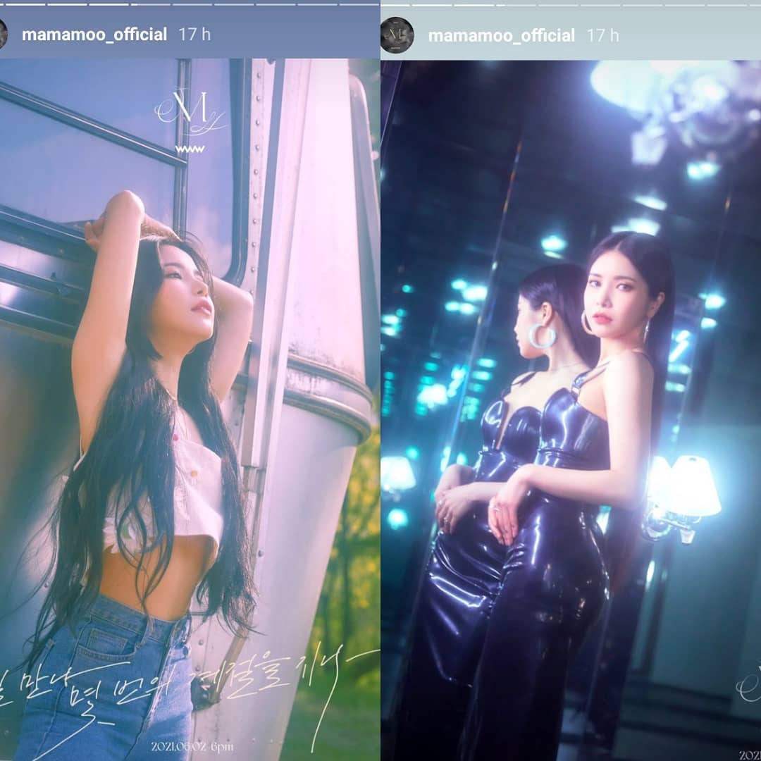 MamamooChile's tweet photo. [FOTOS] 010621 Actualización de las historias de ig #Mamamoo

Recuerden que quedan horas para el comeback!!!!!

Cr: @mamamoo_official
Caty^.^ 

#MAMAMOO #마마무 #moomoo #무무 #Solar #솔라 #MOONBYUL #문별 #WheeIn #휘인 #HwaSa #wheein_redd #butterflywheeinday #now #waw https://t.co/4AcCUpUDXB