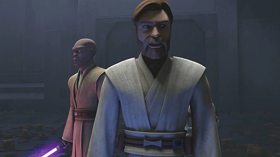 sw_holocron's tweet photo. Obi-Wan Kenobi in The Clone Wars https://t.co/hmleJU6K8P