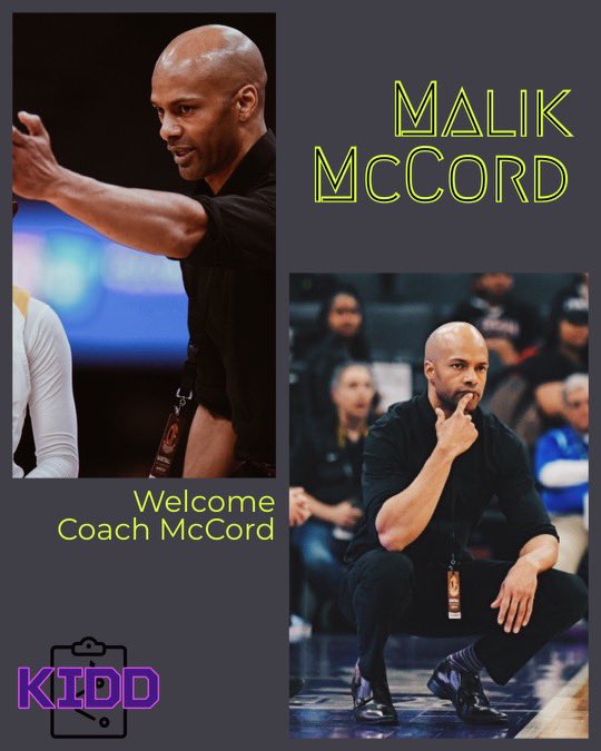 Please welcome Coach Malik to the Jason Kidd/Team Kidd program. We are extremely excited to have a coach with such knowledge for the game. Can’t wait to get started!! #statechampion #winner #bishopodowd #jasonkidd #jkidd #jasonkiddselect #jkiddselect #teamkidd