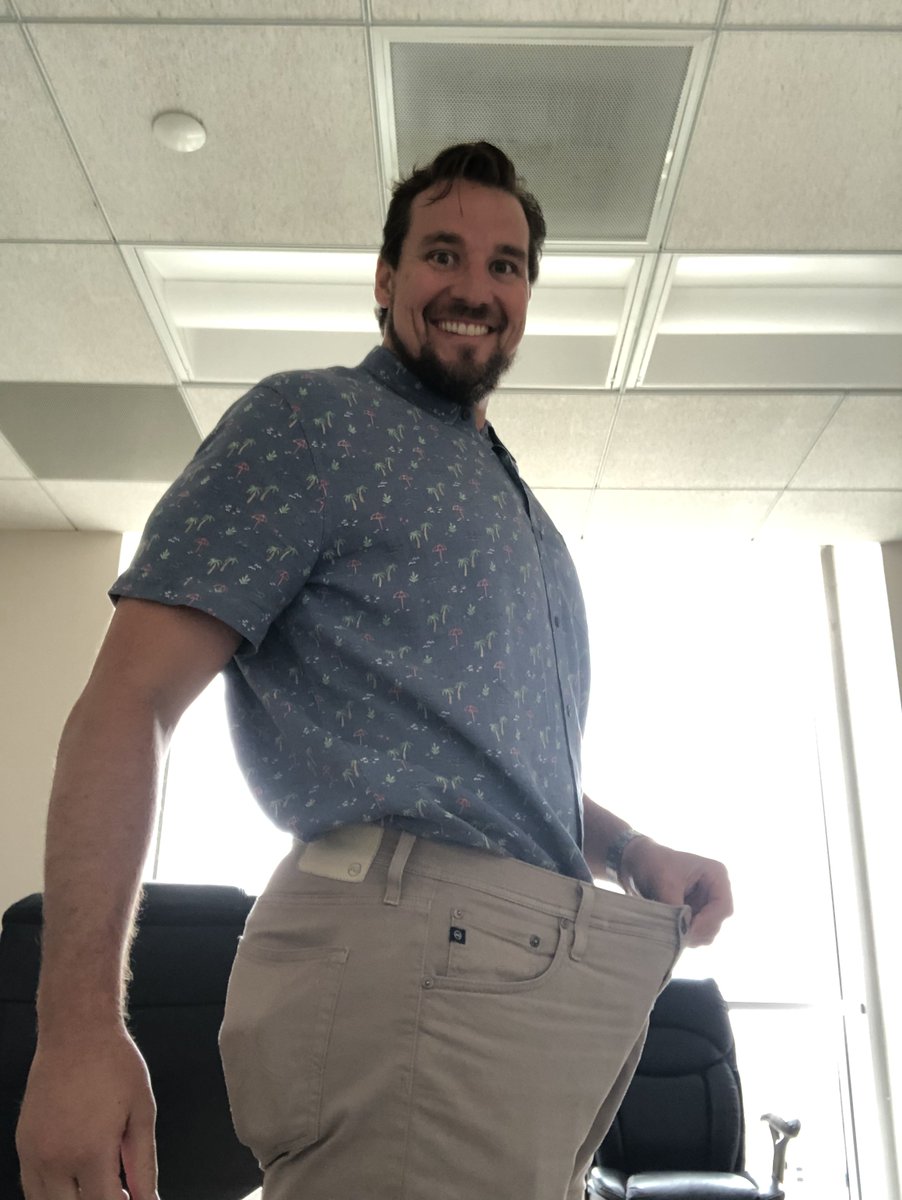 #NeedNewClothes Starting off June at 261lbs (down ~34lbs since January) and have raised $3,260 for CASA of Orange County. <a href="/toddvandehei/">Todd Vande Hei</a> will match the money I raise up to $10k so help me dip into his pockets a bit and donate today! tinyurl.com/5yxzfvtx