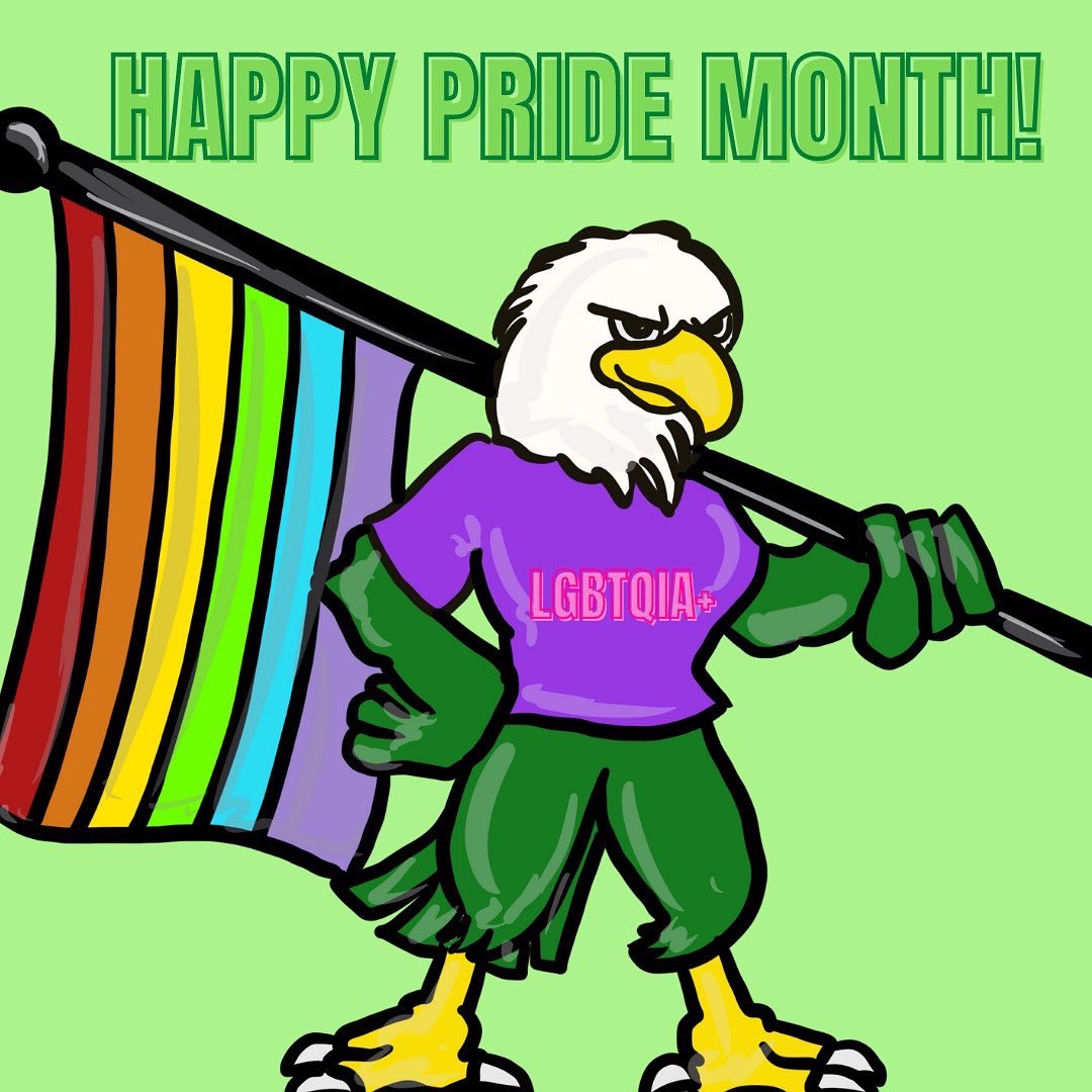 greenjacketsunt's tweet photo. Happy Pride Month!🌈 https://t.co/7G1YFvFGOW