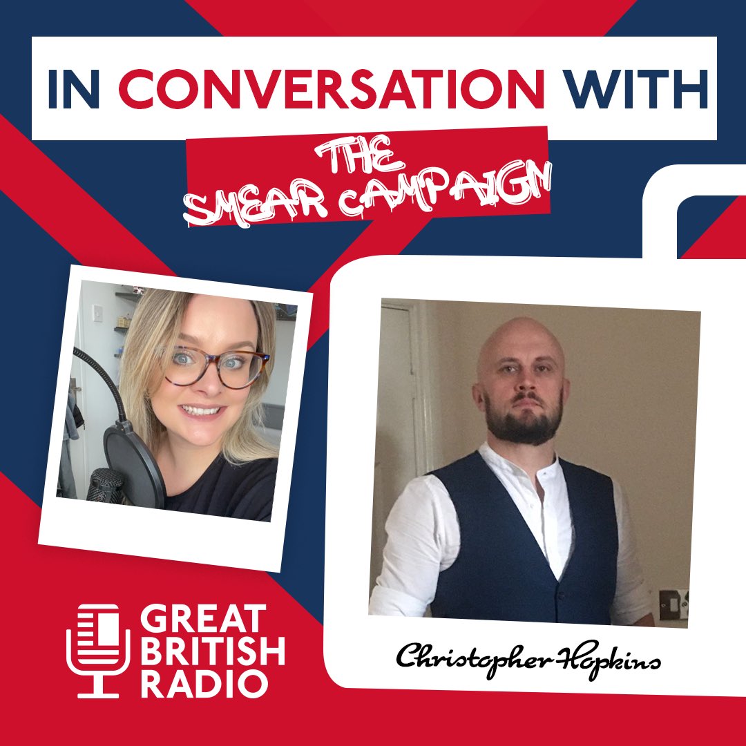 12pm 02/06/2021 tube in if you can please. Talking all things The Smear Campaign @GrBRUK <a href="/JadeScotney/">Jade Arnell</a>