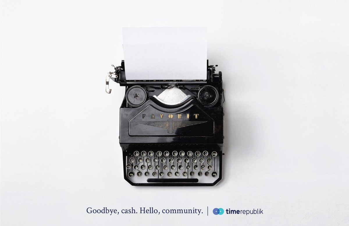 Calling all #writers! Your mastery of language is amazing. But you may need help with other parts of your business. On TimeRepublik, you accrue time by writing bios or blog posts for others and use it for headshots or taxes or web work; whatever you need. The ultimate win-win.