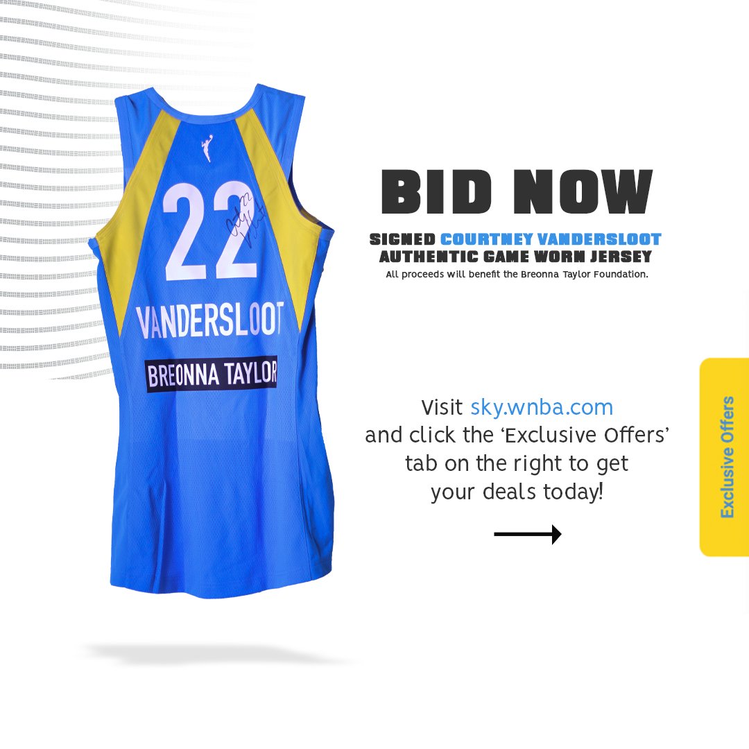 Only a few days left!

1. Visit sky.wnba.com
2. Click Exclusive Offers button on the right of the Sky homepage
3. Sign in or create for a <a href="/RebusTechInc/">Rebus Technology</a> acct.
4. Place your bid!