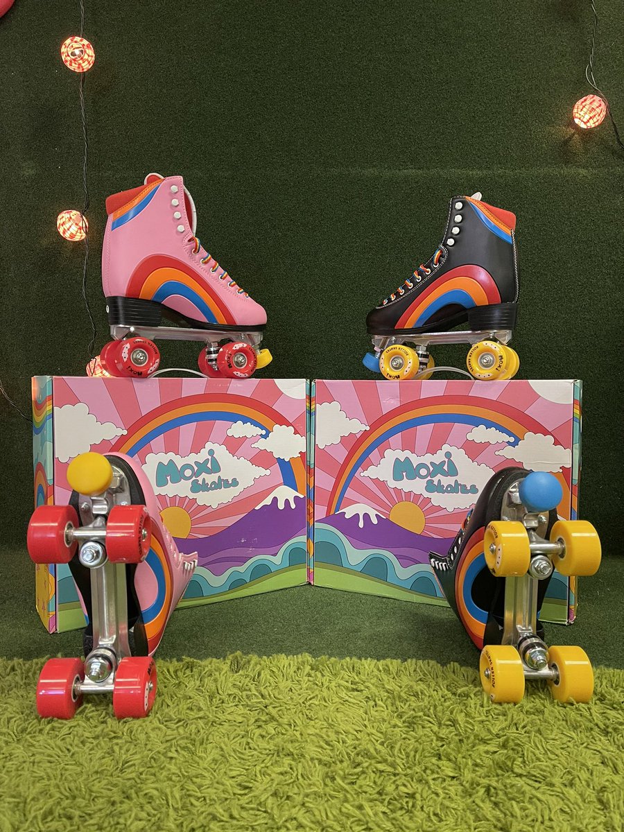 Just in time for pride month! Come visit me at wicked skatewear in LA (right on sunset) and pick up a pair of Moxi’s Rainbow Riders! VERY limited stock left! Men’s sizes 6-10 (: