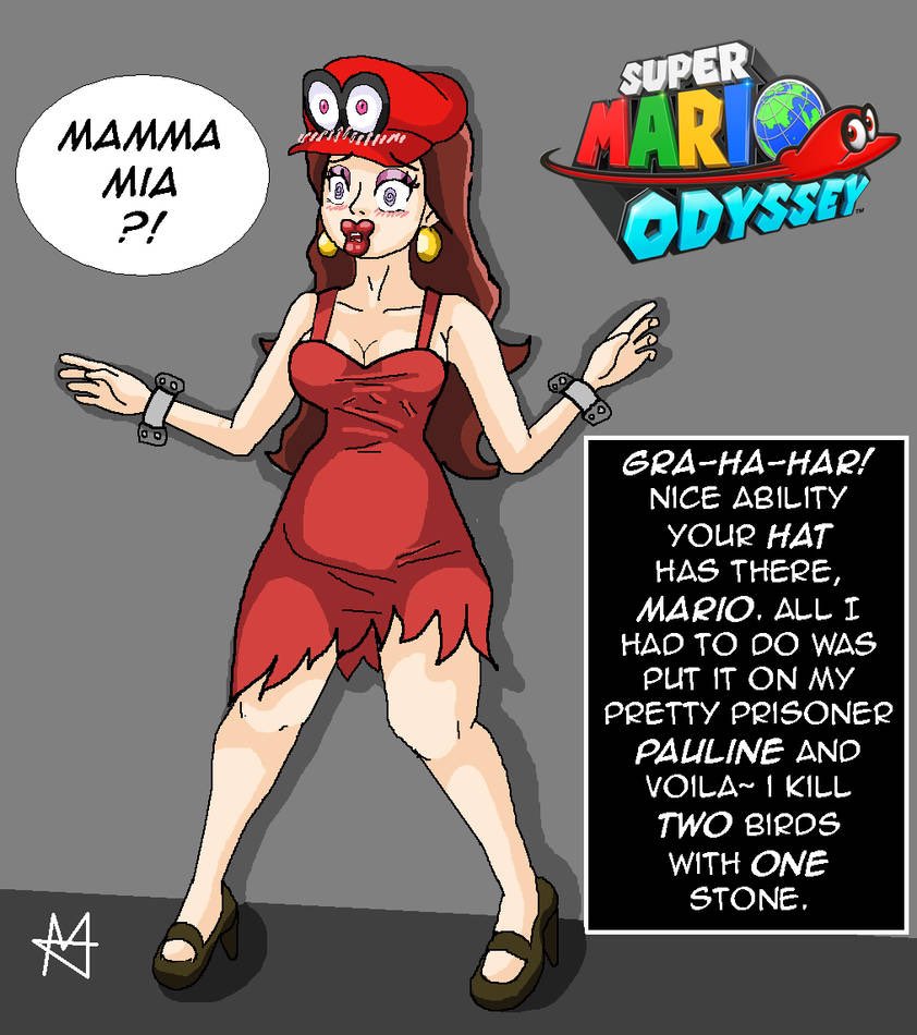 40- Mario Capture Loved Mario odyssey and this idea.