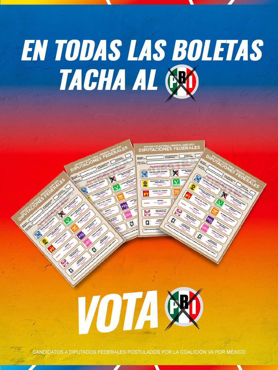 OnmpriNacional's tweet photo. ¡Si tú también quieres un México que crezca, #VotaPRI en todas la boletas este 6 de junio! https://t.co/3yWwS5ZlL0