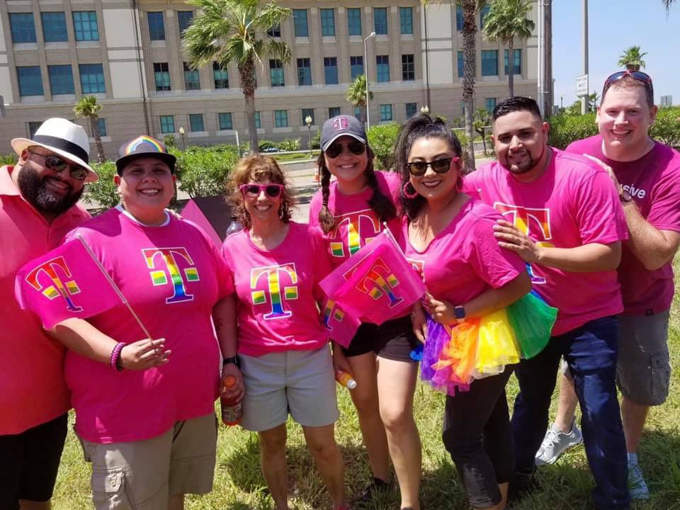 Grateful as each day passes we are closer to being back to this! 2019 so many talented people celebrating “love is love” Happy pride month all! #beyou #TMobilefamily