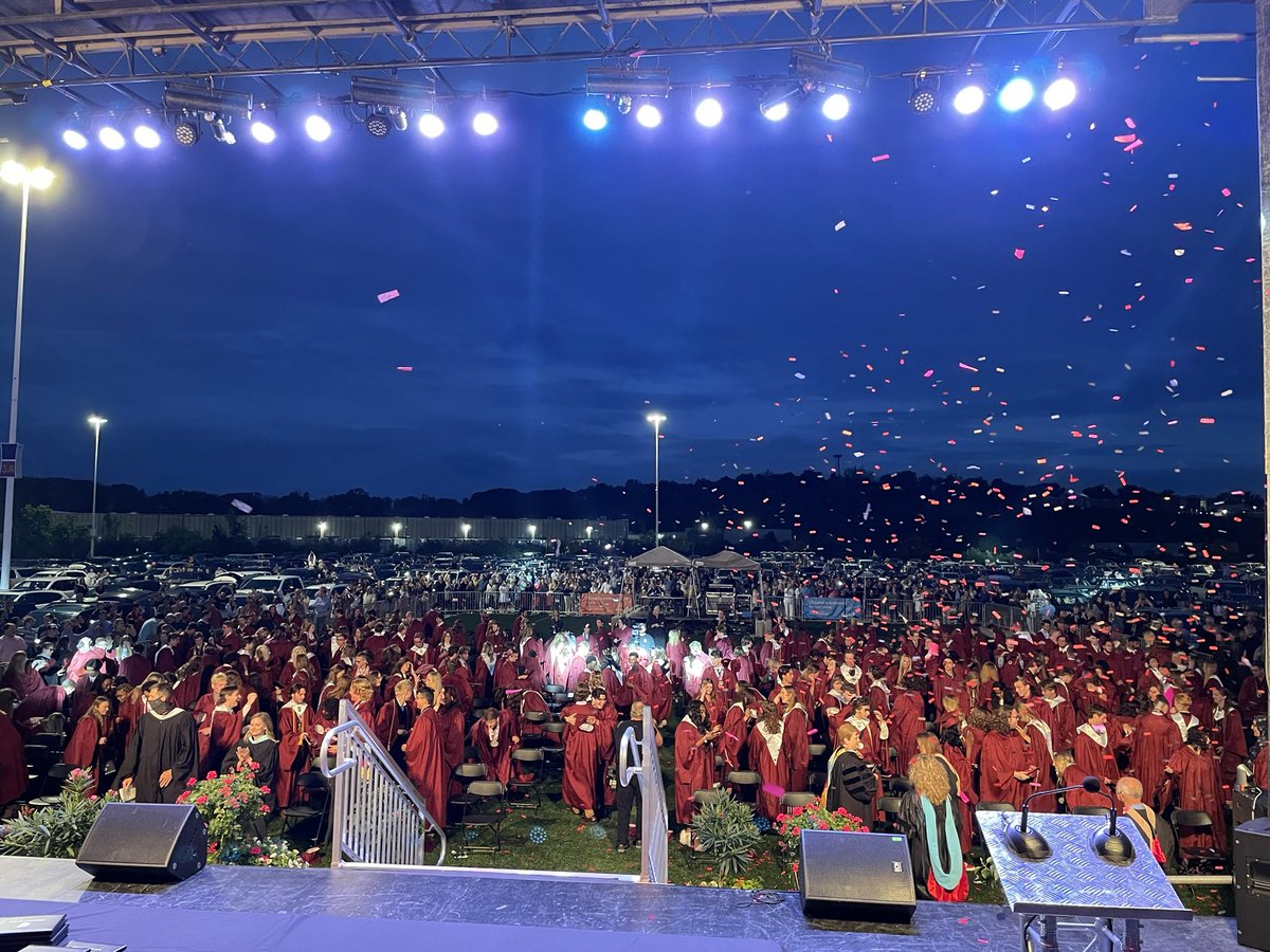 What a celebration of the Class of 2021 of Rockwood Summit High School!  Congratulations!