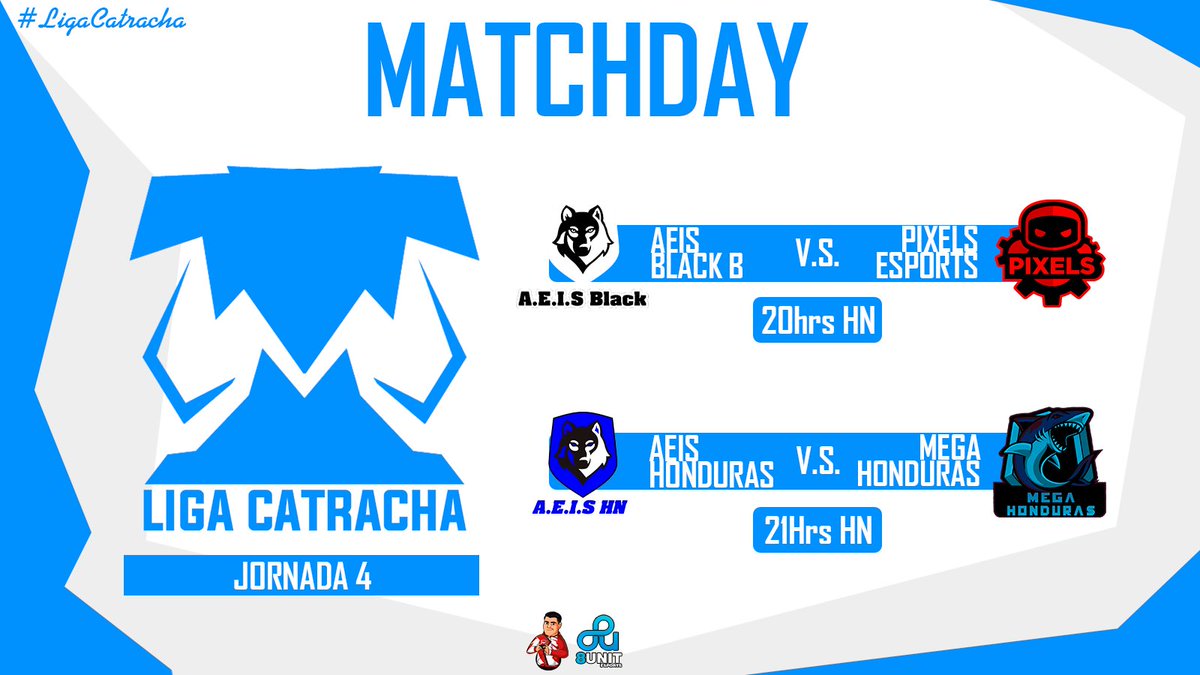 En Vivo 🔴

Ya estamos En Vivo, acompañanos a ver los siguientes encuentros:

🇭🇳 <a href="/AeisClub_BS/">AEIS CLUB</a> Black 🆚 @Pixels_BS 🇭🇳

🇭🇳 #AEISHonduras 🆚 <a href="/HondurasMega/">Mega Honduras</a> 🇭🇳

🎙️ | @JULITO0723
📺 | twitch.tv/julito0723?sr=a

#LigaCatracha 🇭🇳💙