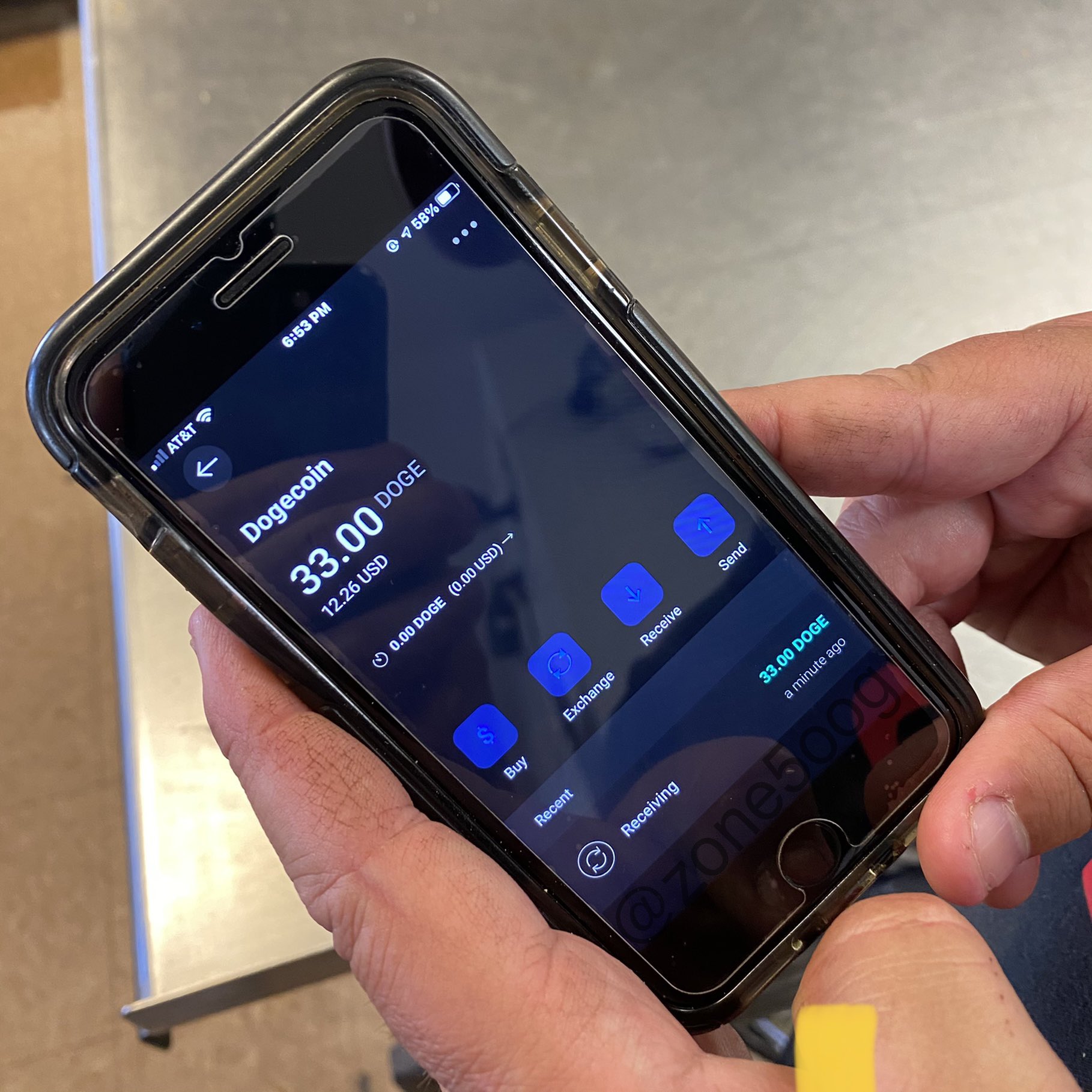 I got excite on todays #Dogecoin run and inspired some interest amongst my colleague; I asked what his favorite number was, helped install a @BitPay wallet, and welcomed him to the club. The community is what this is about. Do only good everyday... AND utilize! https://t.co/nSdzjnrum2