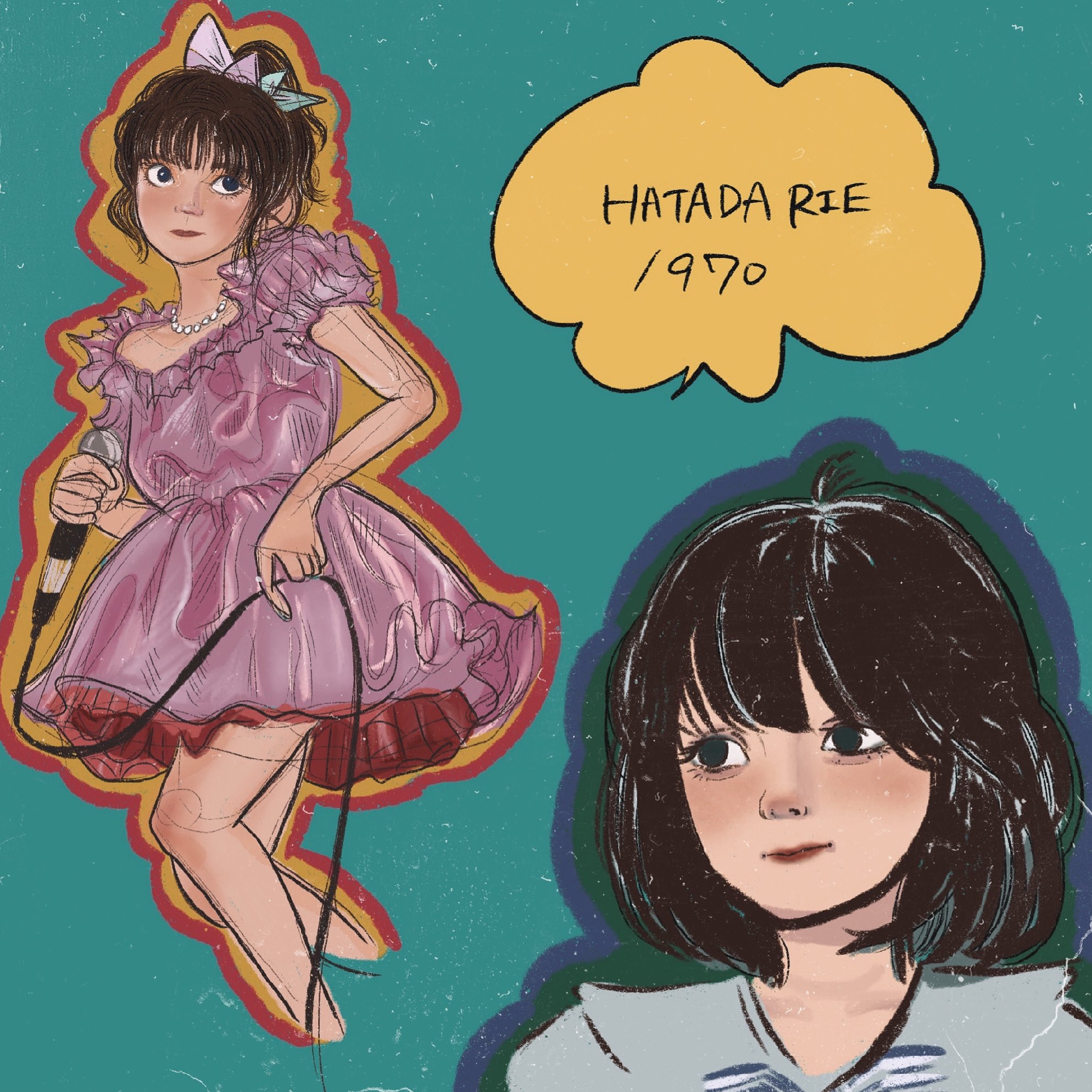 ﾉ ﾏ ｼ ｭ ﾘ 最近はレトロと海外ガールが好きです イラスト 絵 T Co 9mlxfb5q0h Twitter