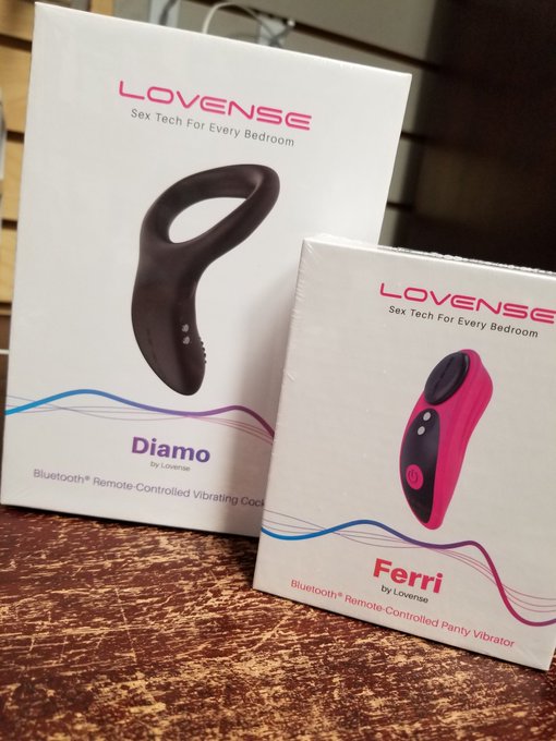 HELL YEAH We finally got the Diamo and Ferri from @Lovense in stock at my Shop!!! I can wait to get one<a href="/tag/selflove"class="tags"><span>#selflove</span></a><a href="/tag/nipplepiercings"class="tags"><span>#nipplepiercings</span></a>
