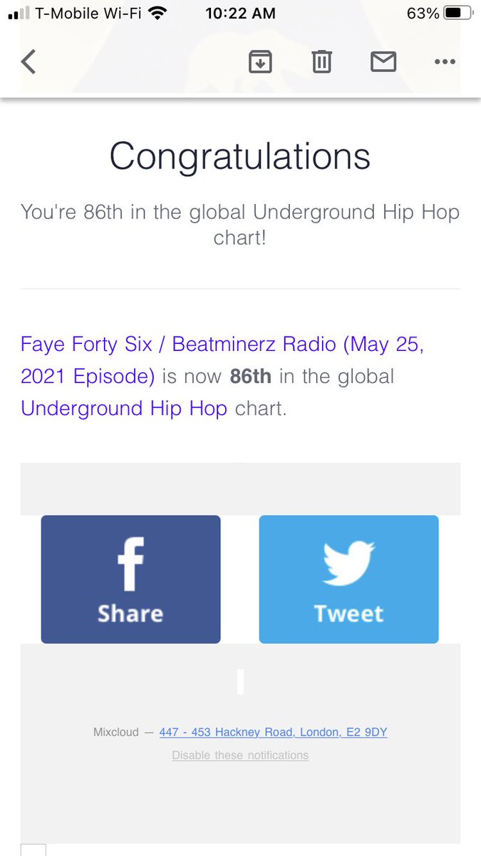 djlordron's tweet image. I can’t make this up. #FayeFortySix #consistency is there on #MixCloudCharts Top 💯 Salute to @BEATMINERZRADIO #HomeOfTheDJ 24/7