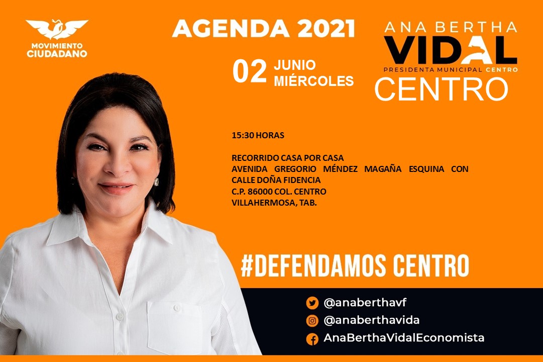 anaberthavf's tweet photo. ¡Este 6 de junio #VotaNaranja🍊!
Te comparto mi agenda del día #DefendamosCentro👊🍊🧡🗳 https://t.co/o9QfyhJltk