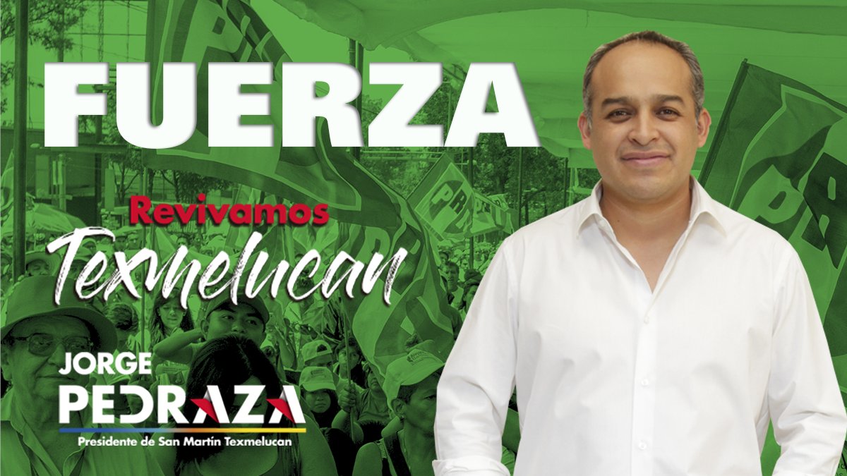 jpedrazaan's tweet photo. ❤  La suma de fuerzas y el voto por PRI serán los factores para lograr un cambio de rumbo en San Martín. #RevivamosTexmelucan #VotaPRI https://t.co/DRfFLD3aMm