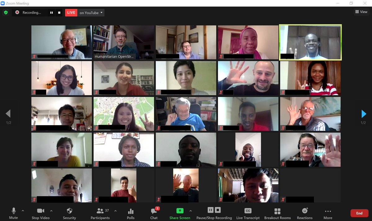 hotosm's tweet photo. Thank you to everyone who attended the #ValidationMay Webinar last week! In case you missed it, you can watch the recorded videos on youtube!
Earlier Session: https://t.co/AqAO2Q7jtb
Later Session: https://t.co/pbqYCncc6Y
@dfeyeandal @siwilde @Shammie_n @mvexel @LCOAvelino https://t.co/bvm9KyiI81