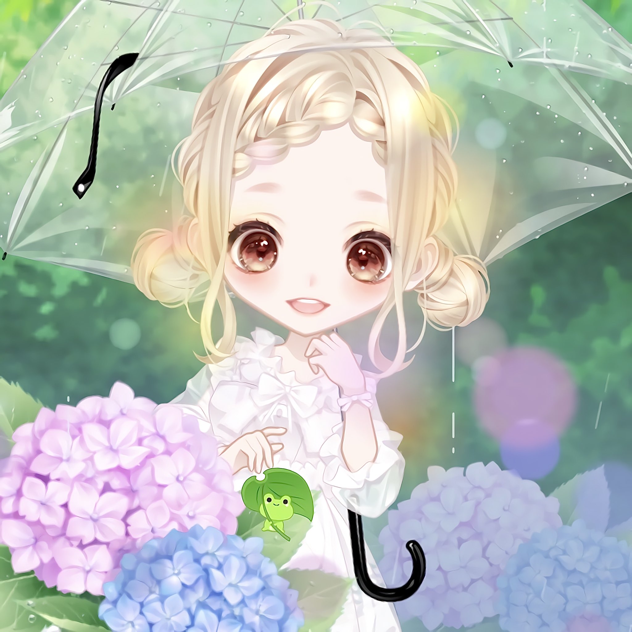 ピュアニスタ公式 雨のアニメーションが素敵なので 動画版もどうぞ ピュアニスタ 6月といえば T Co Ei6sdqyds7 Twitter