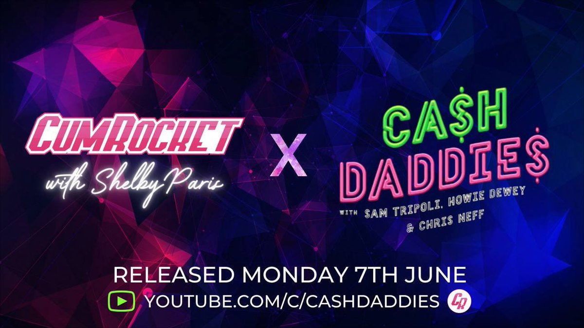 Catch one of our ambassadors <a href="/RealShelbyParis/">shelbyparis.tez 🌈🪬</a> on the Cash Daddies podcast talking about all things CumRocket! 💦

youtube.com/channel/UCpnYx…