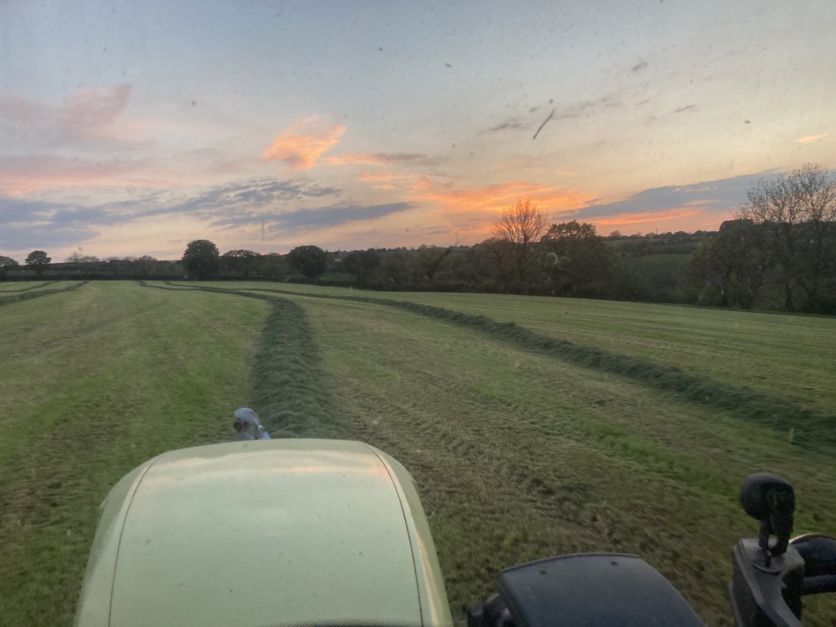 No better way to quench a thirst after a busy day on silage #WorldMilkDay <a href="/first_milk/">First Milk</a>