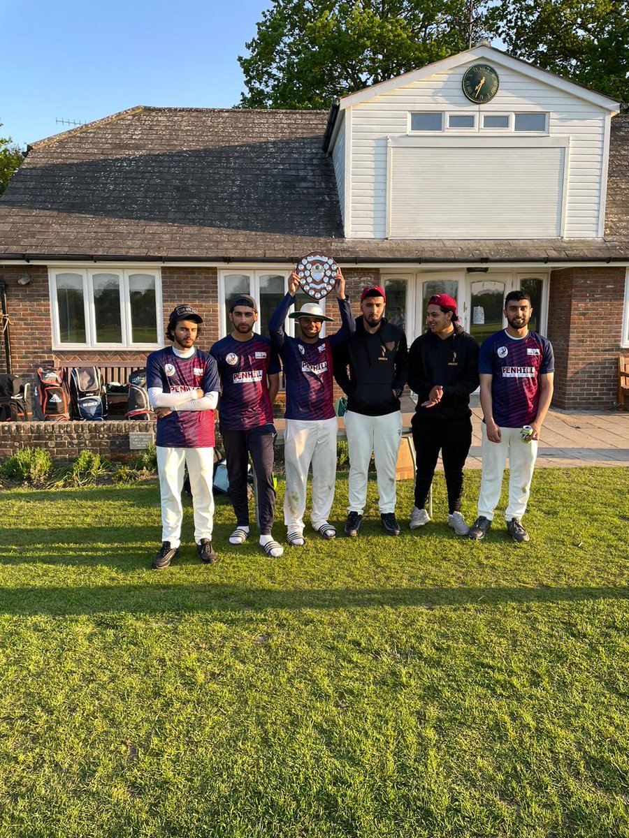 Winning 6s Shield. Here’s some highlights. Thanks for organising this <a href="/vagabond_71/">Phil Weir</a> <a href="/LCC_swans/">Lindfield CC</a> #shabashshabashboys #shabashwinners 31.05.2021