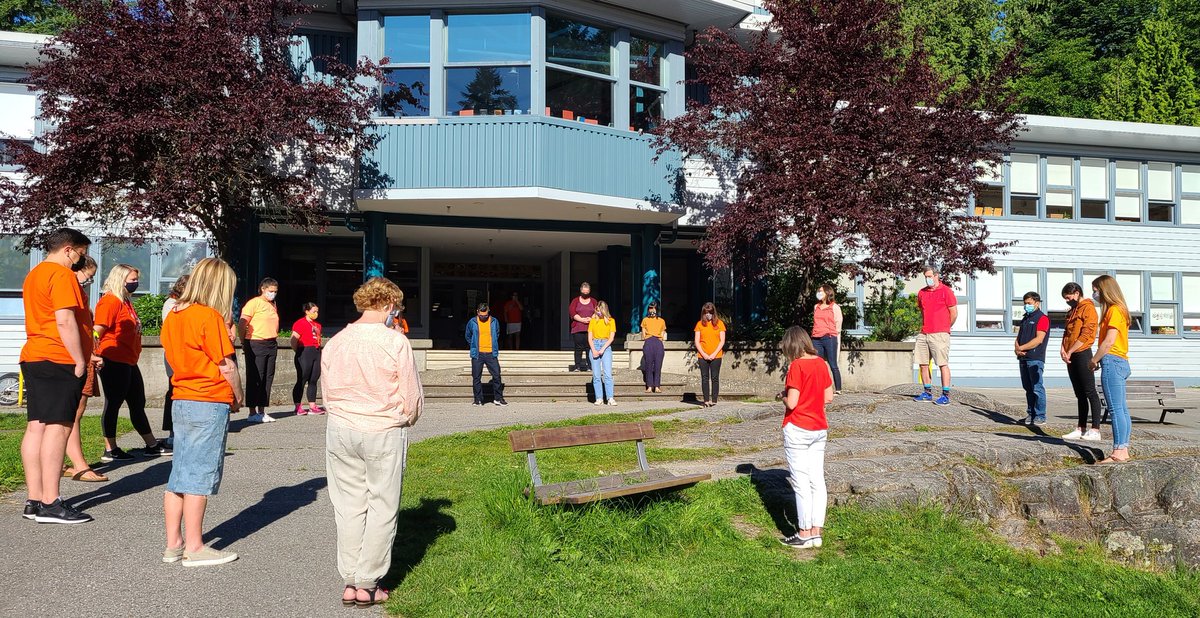 Jade Constantineau (@jadeconstantine) on Twitter photo Staff <a href="/CaulfeildSchool/">Caulfeild School</a>, led by @RSWillock, stopped for a moment of silence before our walk-in this morning as we mourn and honour the 215 children whose unmarked graves have been discovered at the Kamloops Residential School. #bctf #westvaned #everychildmatters Staff <a href="/CaulfeildSchool/">Caulfeild School</a>, led by @RSWillock, stopped for a moment of silence before our walk-in this morning as we mourn and honour the 215 children whose unmarked graves have been discovered at the Kamloops Residential School. #bctf #westvaned #everychildmatters