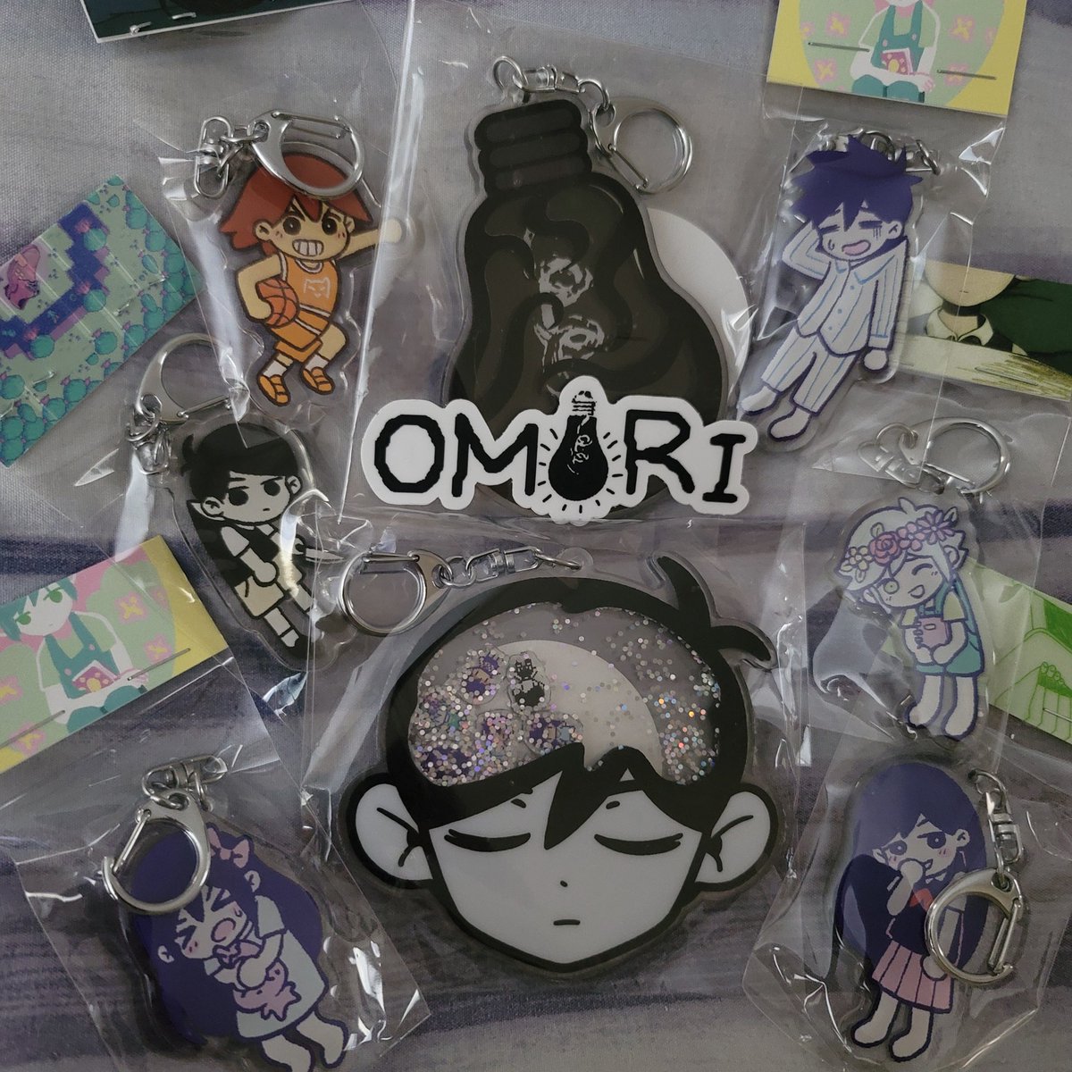 Omori Phone Charm 