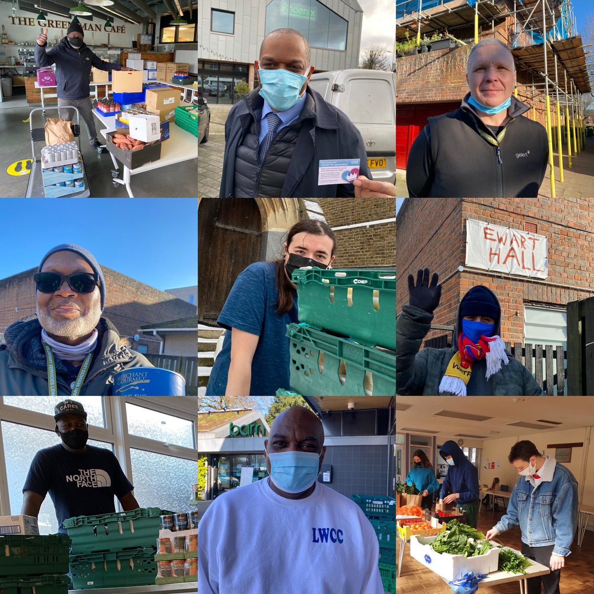 #Volunteers week thank you #lewisham some of the incredible volunteers helping to feed our communities #lewishamlocal <a href="/BeInspiredLEW/">Be Inspired Lewisham</a> <a href="/KingsChurchLDN/">King's Church London</a> <a href="/EwartCommHall/">Ewart Community Hall</a> <a href="/TheHelpCentre/">UCKG HelpCentre</a> <a href="/Afril/">AFRIL</a> <a href="/VSL_UK/">VSL - Lewisham</a> @GCDAUK <a href="/StoreEvelyn/">Evelyn Community Store 💙</a>