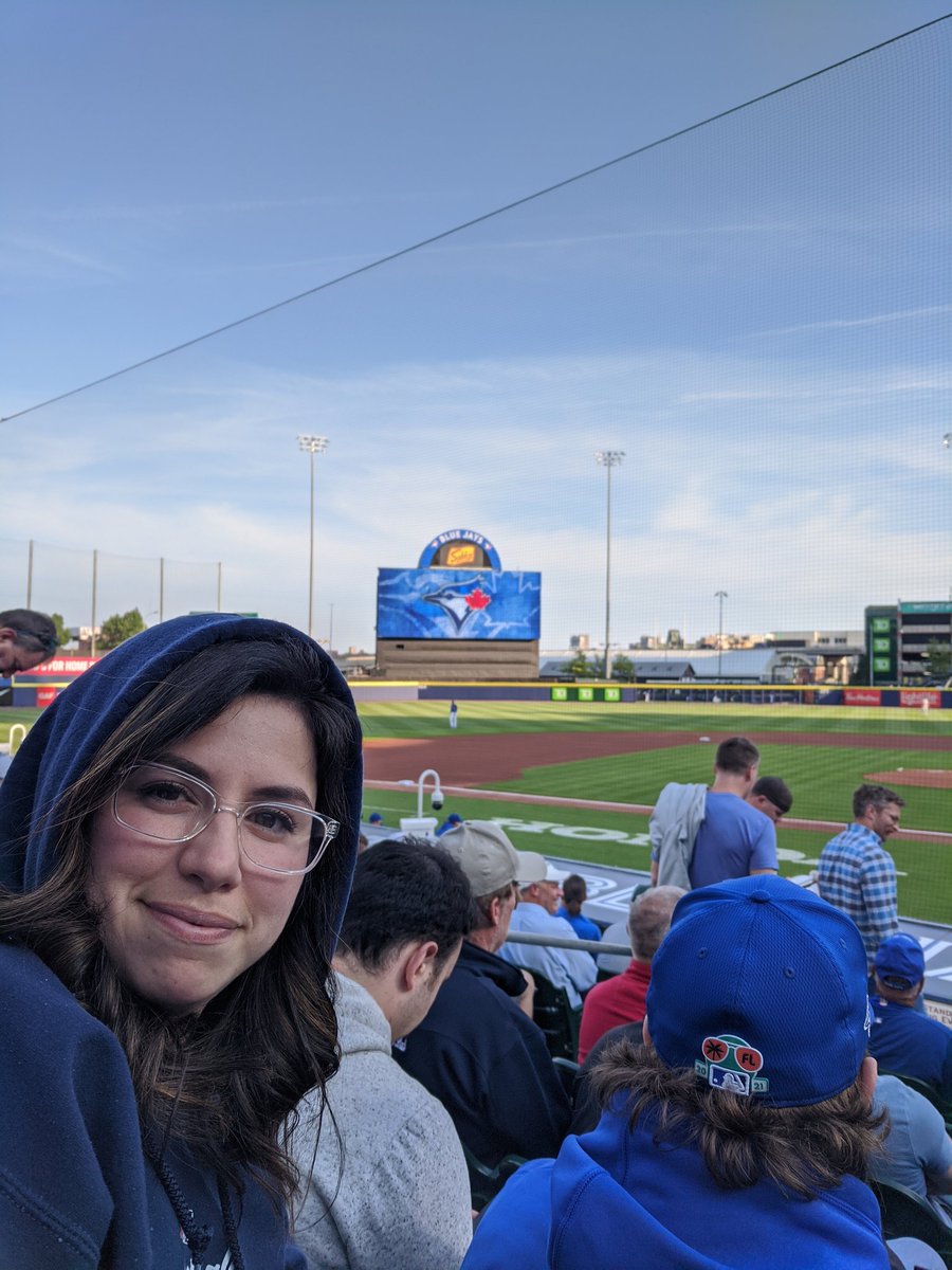 IamKrupski's tweet image. Happiness is at the ballpark. #WeAreBlueJays Let's goooooo!