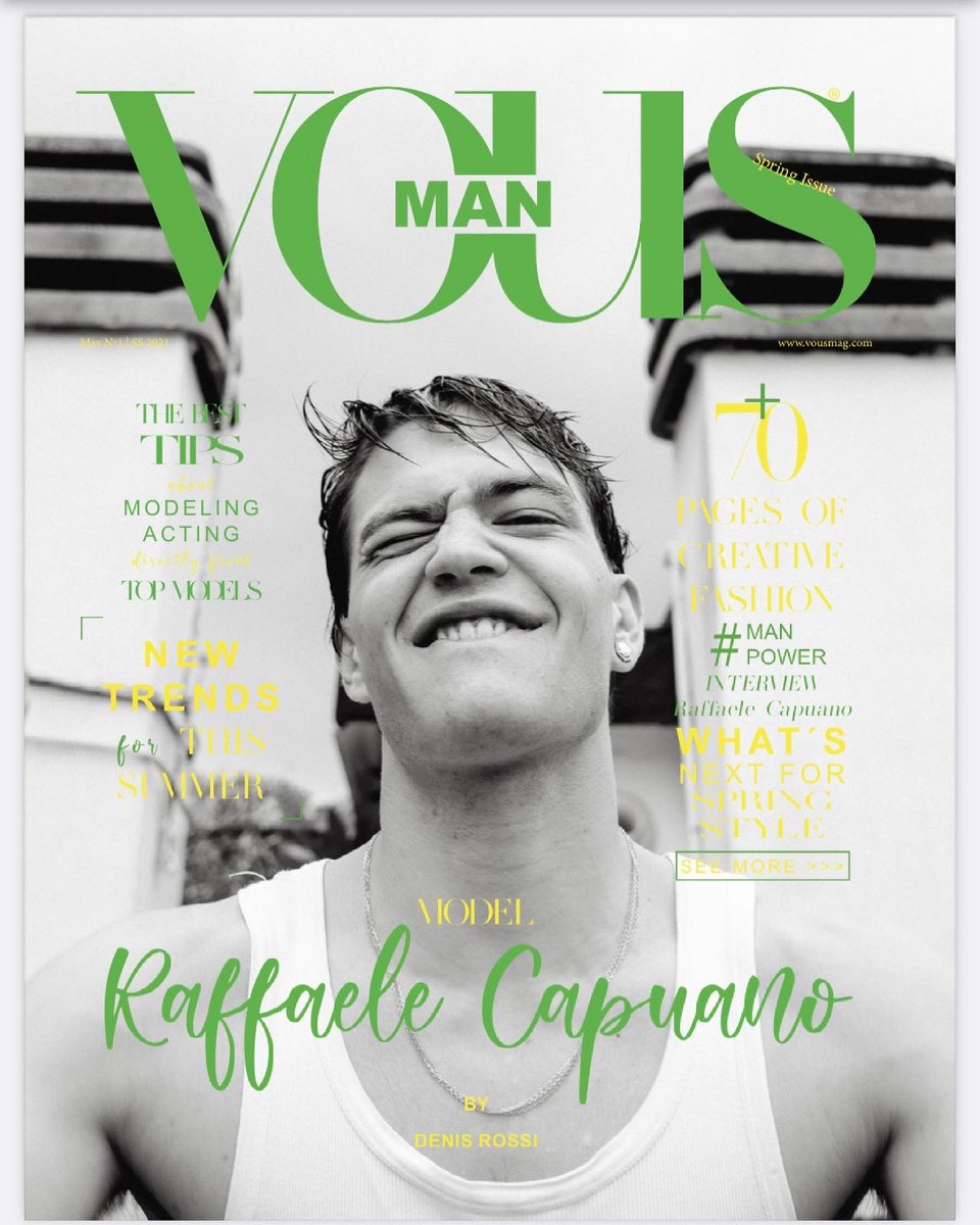 WeAreBluPrintPR's tweet image. MAGAZINE COVER: Model turned rapper @SouthRC1 graces the cover of @vousmag's Mens Spring/Summer 2021 issue. Grab your copy: magcloud.com/browse/issue/1…. #RaffaeleCapuano #VousMagazine #coverissue #magazinecover #MayhemEntPR