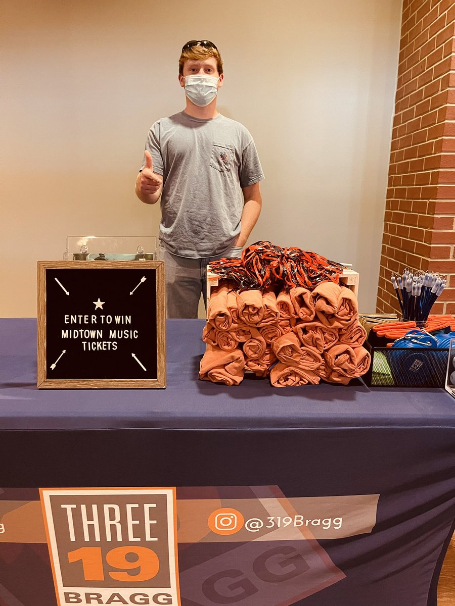 WDE 🦅
•
Stop by our table tomorrow at Camp War Eagle to learn how to secure one of our last spots for the fall and enter in to win <a href="/musicmidtown/">Music Midtown</a> tickets! 🎉